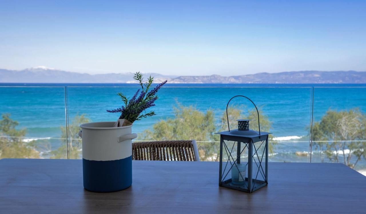 La Mer Bleue Beachfront Boutique Apartments Vrahati Exterior foto